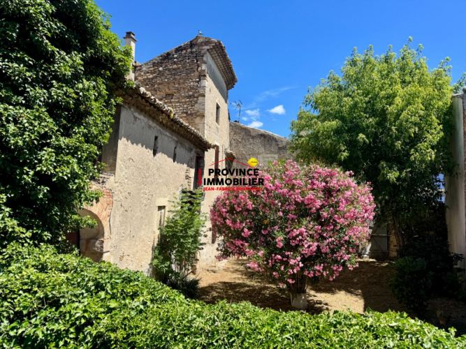 Maison en pierre à rénover avec jardin et dépendances