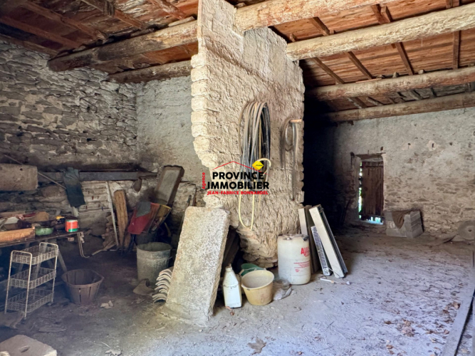 Maison en pierre à rénover avec jardin et dépendances