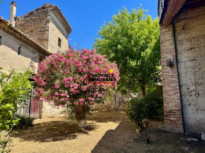 Maison en pierre à rénover avec jardin et dépendances