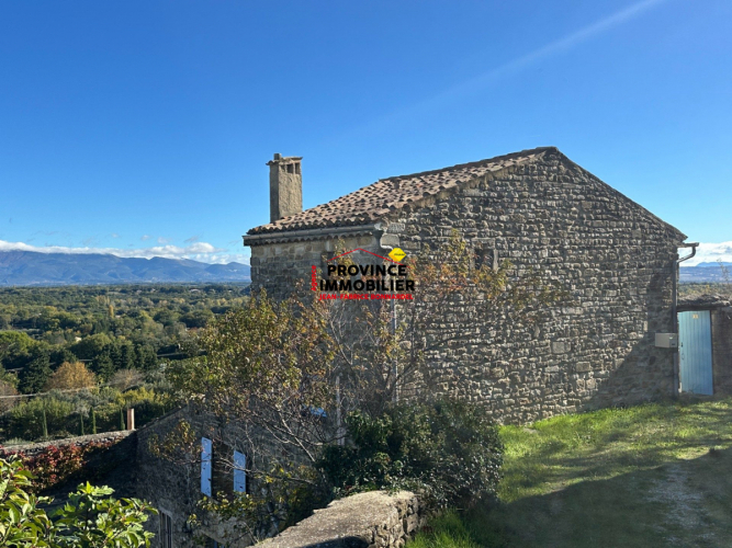 Maison de charme avec vue époustoufflante