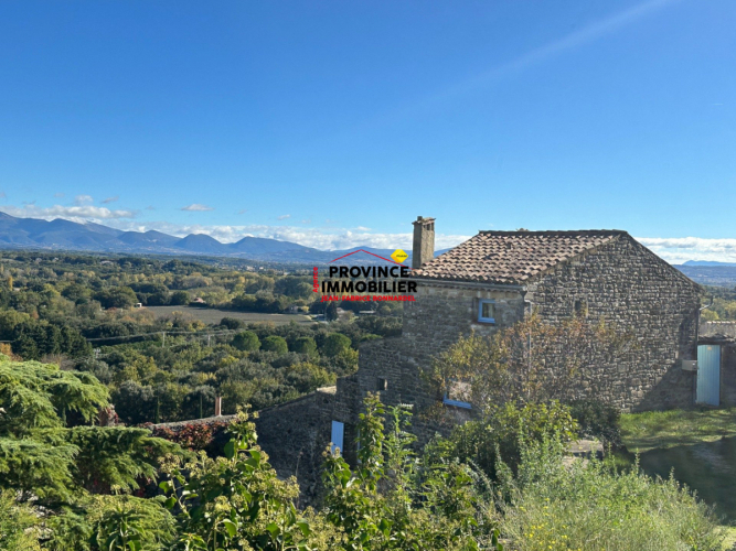 Maison de charme avec vue époustoufflante