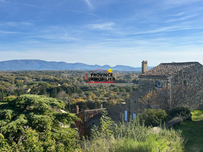 Maison de charme avec vue époustoufflante