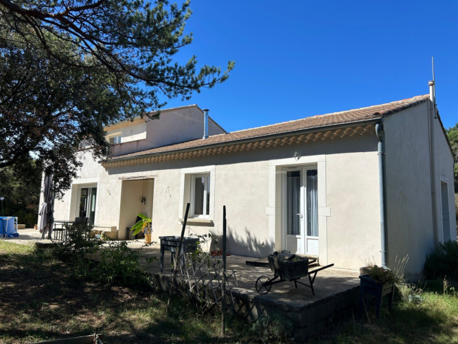 En campagne avec vue dominante