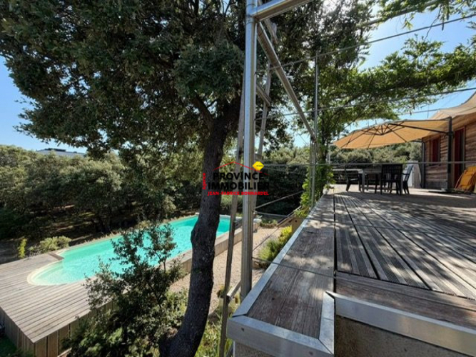Très belle villa en ossature bois avec Vue magnifique sur le Mont Ventoux