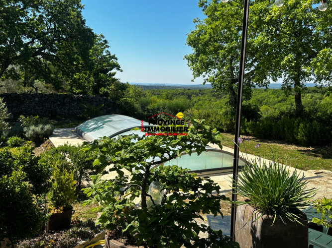 Villa avec magnifique vue