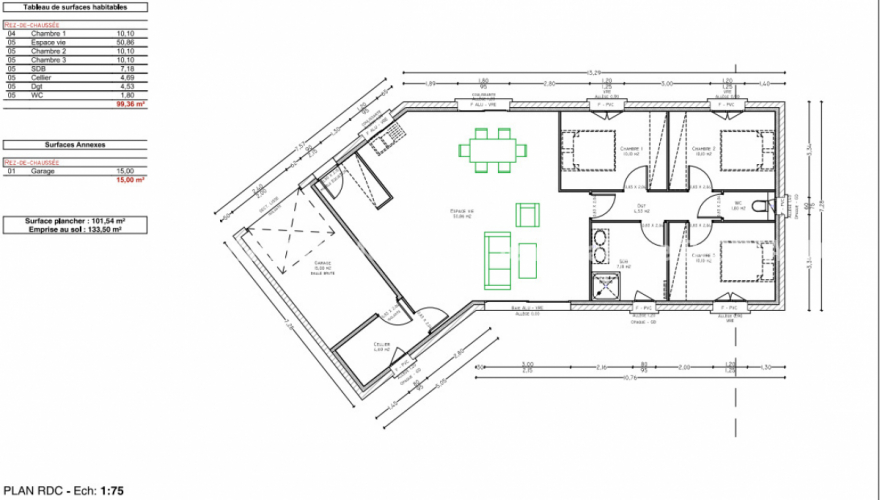 TERRAIN CONSTRUCTIBLE AVEC VUE