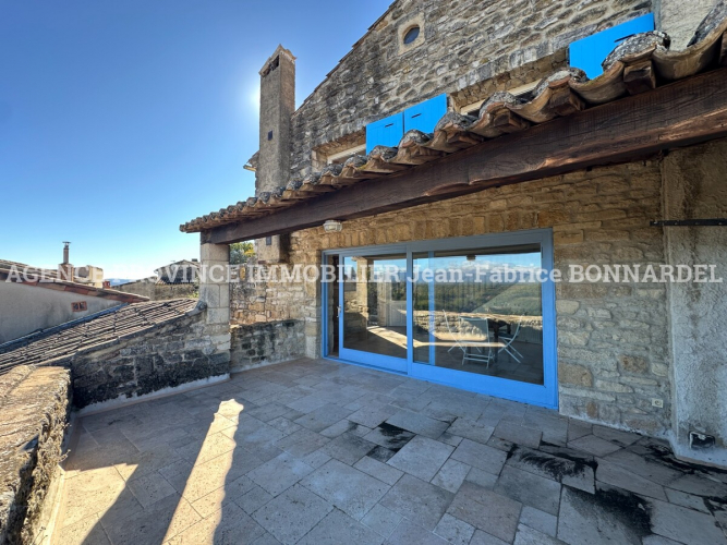 Maison de charme avec vue époustoufflante